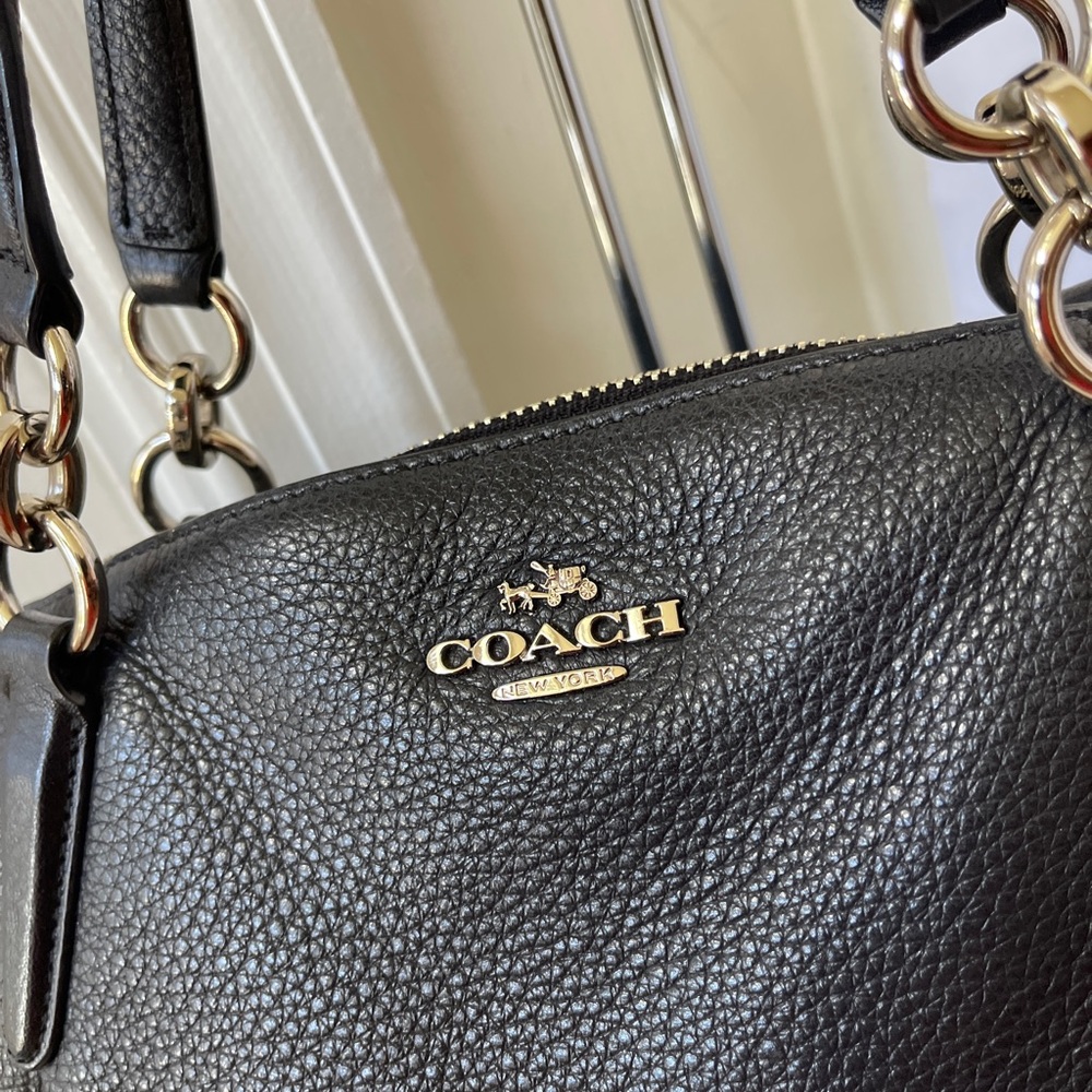 Coach Leather Bag EUC - Picture 3 of 14